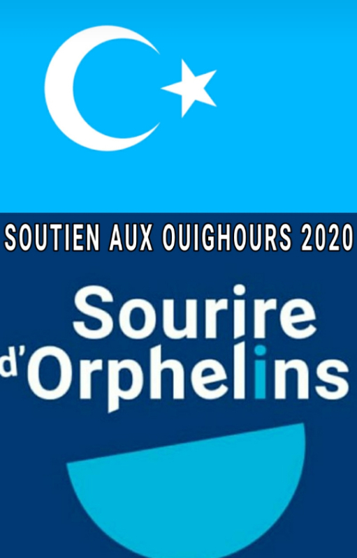 Affiche de soutien aux Ouighours